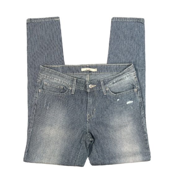 Levi's Denim - Levi’s Striped Skinny Jeans